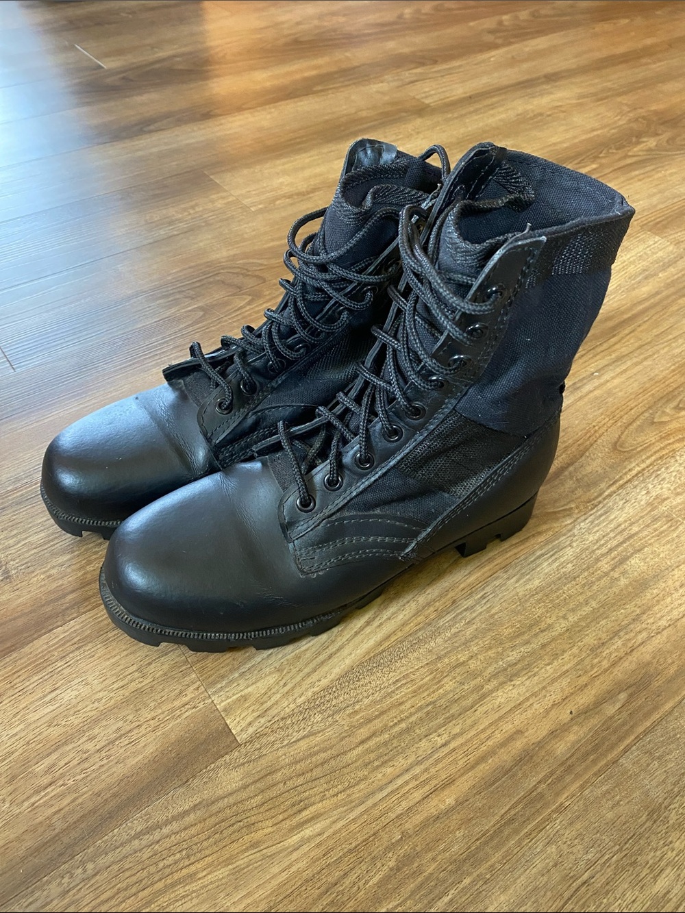 Rothco tactical boot with canvas upper